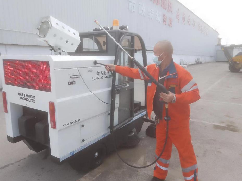 中国香港龙马快速清扫车